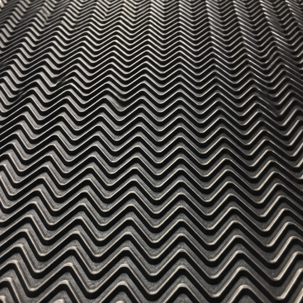 Wavy pattern conveyor belt exporter in India